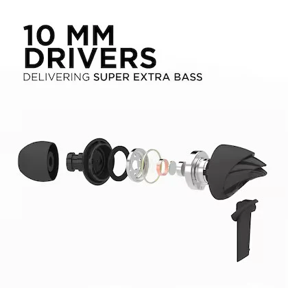 boAt Bassheads 100: Best Budget Earphones with Mic 3 boat 3