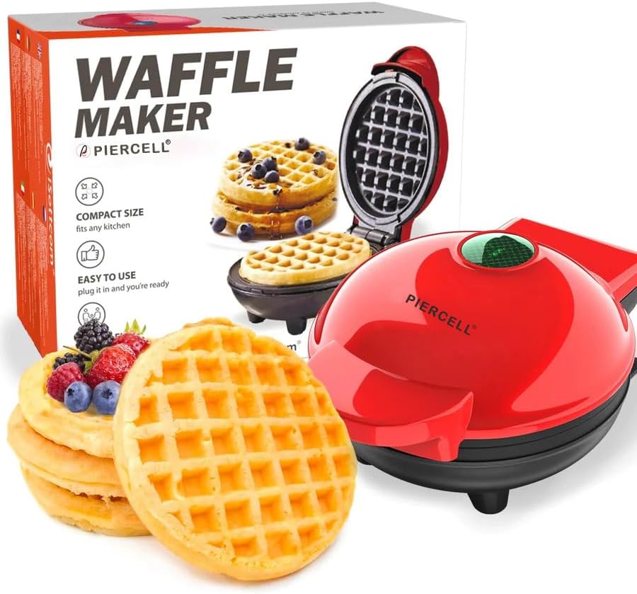 Waffle Maker Review: Best 350W Mini Waffle Machine for Home