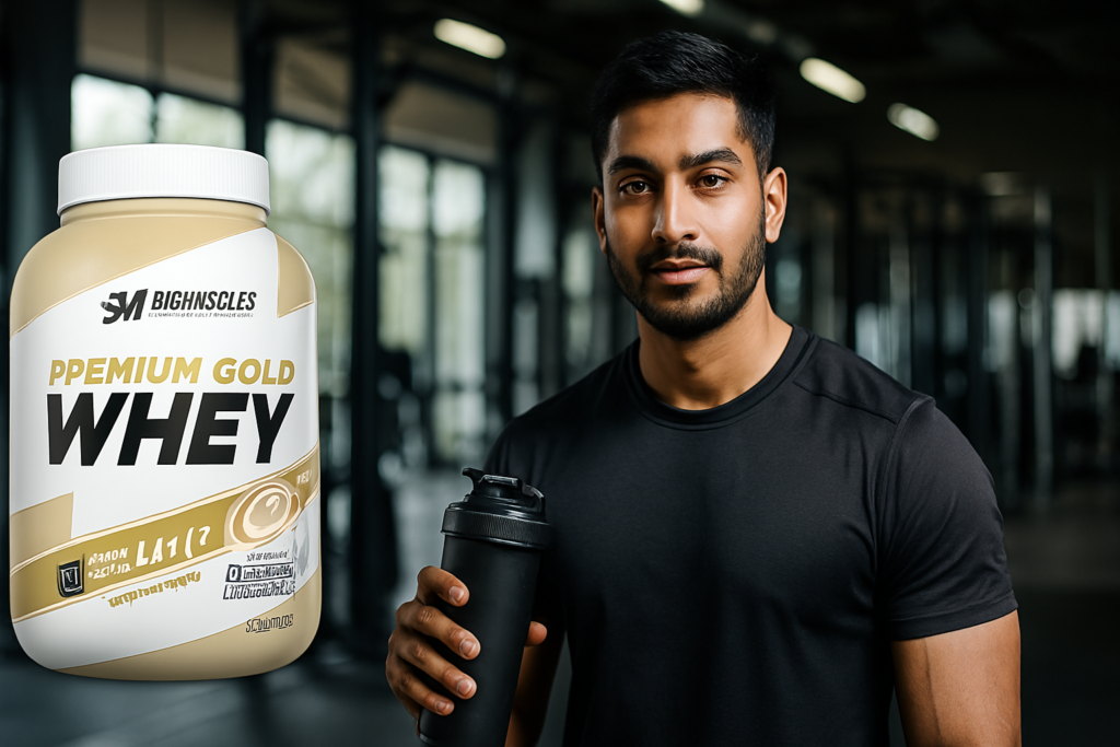 🔥 Bigmuscles Nutrition Premium Gold Whey Review (2025): 1Kg of Certified Power for Your Fitness Goals!